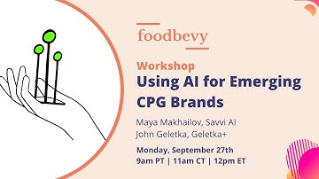 Using AI For Emerging CPG Brands