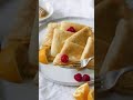 Lemon, Honey &amp; Raspberry Blender Crepes