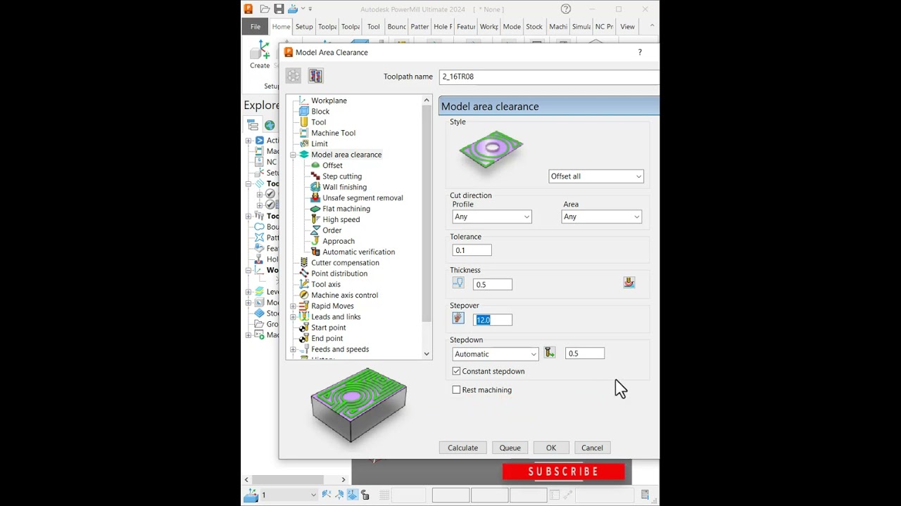Delcam Powermill 2024 | Autodesk Powermill 2024 Tutorial in hindi | CNC VMC PROGRAMING #part2