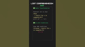 #python List Comprehension DOs and DONTs part 2 #pythonforbeginners #pythonprogramming #coding