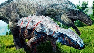 Vida De Anquilossauro Cercado Por Acrocanthosaurus Famintos, Gêiseres The Isle Realismo Ptbr