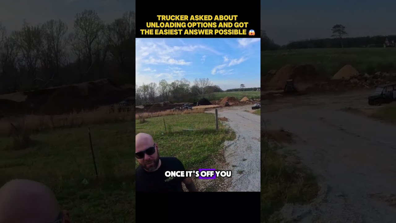 Trucker instantly fell in love with that idea 😂