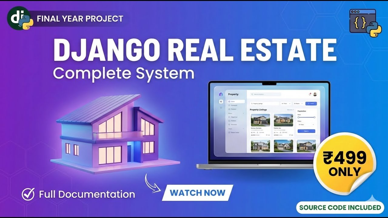 Django Real Estate Management System | Final Year Project with Source ...