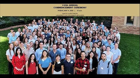 University of Colorado Law School 2025 Commencement
