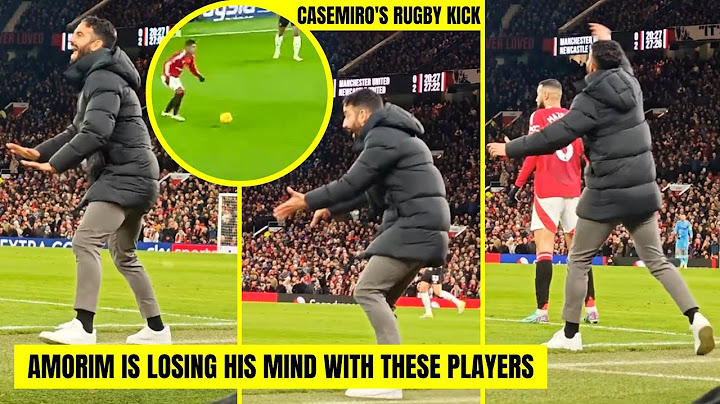 Fans Did This For Amorim! Man Utd 0-2 Newcastle