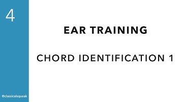 RCM Level 4 Chords (Ear Training Major or Minor Triads/Root, Third, Fifth) | Set 1 (1-5)