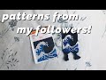 making patterns off my followers to do lists! | ep. 1 ♡