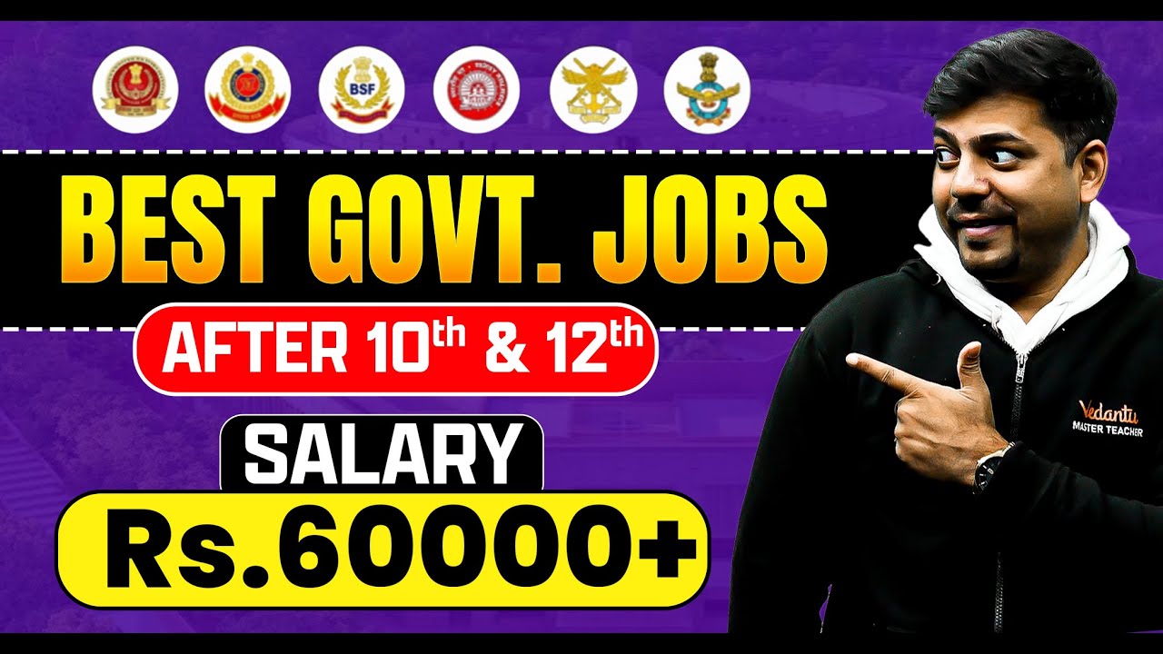 🔥Best Government Jobs after Class 10th & 12th | High Salary Jobs ...