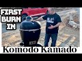 How to burn in your Komodo Kamado