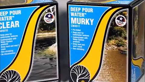 Woodland Scenics "Deep Pour" Water Effect