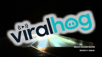 Icy Roads Cause an Accident || ViralHog