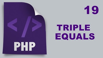 Php Tutorials in Urdu - 19 - Triple Equals
