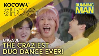 Jang Dong-yoon x Kim Jong Kookโs Crazy Couple Dance! ๐๐บ๐คฃ | Running Man EP767 | KOCOWA
