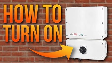 How To Turn On SolarEdge Inverter
