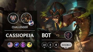 Cassiopeia Bot vs Lucian - NA Challenger Patch 9.15