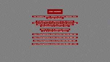 Cerber ransomware goes back to zero.