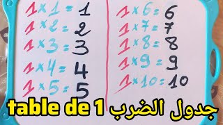 جدول الضرب  Table De Multiplication 1