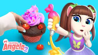 Making Angela’s Cupcakes in Real Life! 🧁✨ Talking Angela's DIY Studio