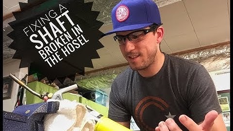How To: Remove a Broken Steel Shaft from Hosel
