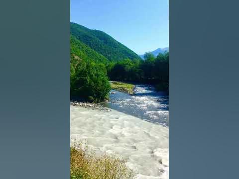 rivers Aragvi White and Aragvi Black in Pasanauri Georgia - Aragvi ...