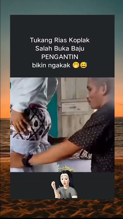 SALAH BUKA BAJU PENGANTIN