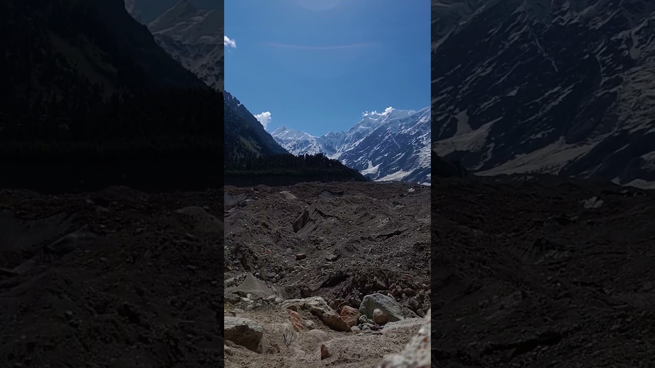 Mani glacier haramosh valley. 