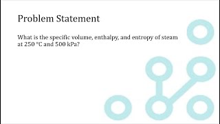 Thermodynamics - Superheated Steam Properties Example - No Interpolation