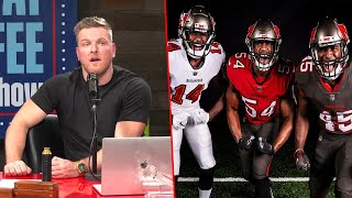 Pat McAfee Reacts To Buccaneers New Uniforms