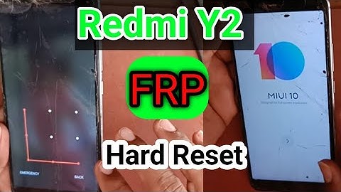 Redmi Y2 Hard Reset || Pattern Unlock Kaise Kare | How To Factory Reset Redmi Y2 Phone | Frp Unlock