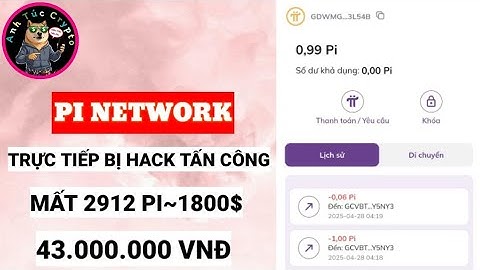 PI NETWORK TRỰC TIẾP BỊ HACK TẤN CÔNG 2912 PI ~ 1800$ 43.000.000 VNĐ | ANH TÚC CRYPTO