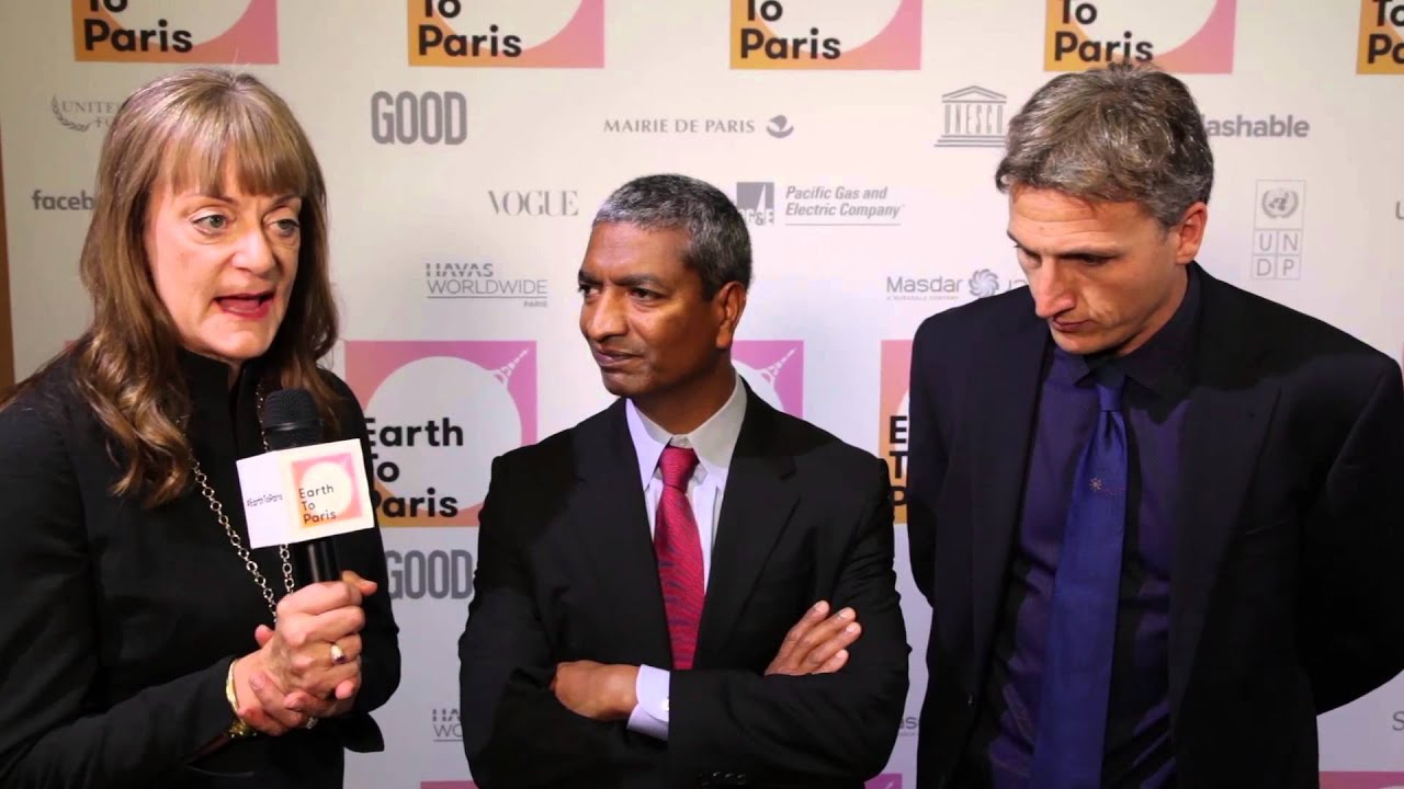 Lyndon Rive, Nancy Pfund, K. R. Sridhar, Earth to Paris 2015