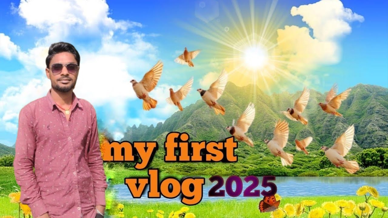 My First Vlog 2025 ️ || Happy New Year || My First Vlog Viral - YouTube