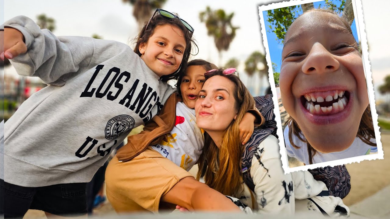 ЛОС АНДЖЕЛИС - ПЪРВО ПАДНАЛО ЗЪБЧЕ, ПЪРВИ ЗАЛЕЗ В ОКЕАНА,  ТЕЖКА РАЗДЯЛА  С ПРИЯТЕЛИ