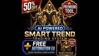 Smart Trend Trading System – Free MT5 Indicator | AI Panel BUY ONLY / SELL ONLY | EURUSD H1 Test