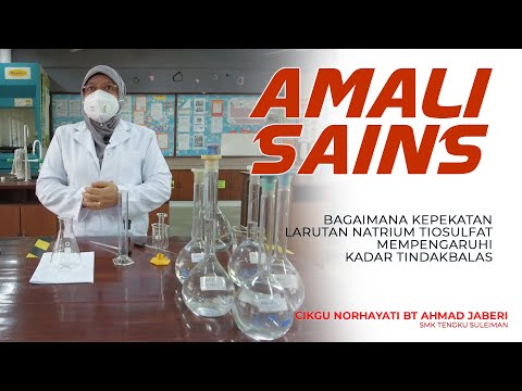 Video: Bagaimana kepekatan mempengaruhi kadar tindak balas?