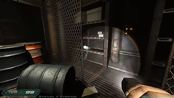 Doom 3 Walkthrough Part 51 HD - Level 26, Caverns Area 2