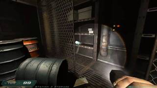 Doom 3 Walkthrough Part 51 HD - Level 26, Caverns Area 2