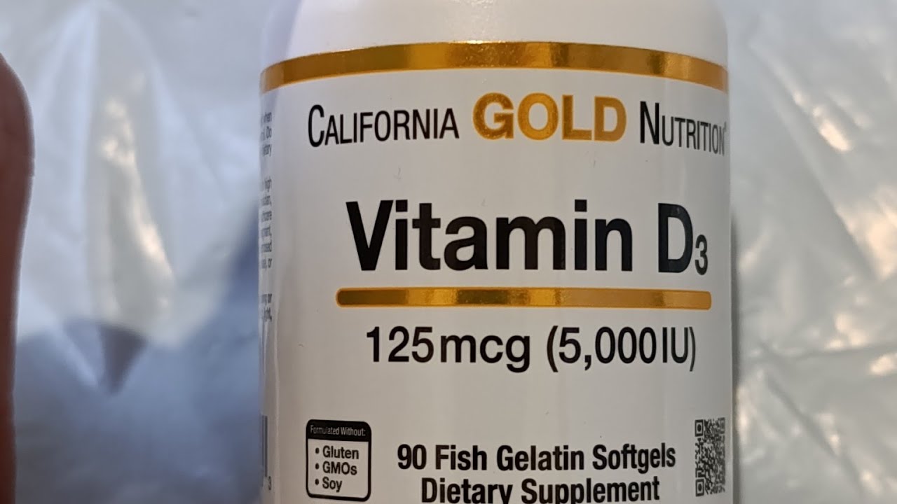 витамин D3 от фирмы California Gold - обзор