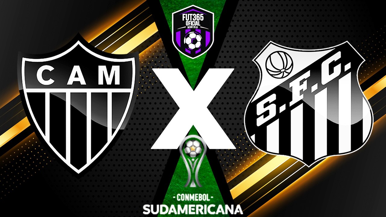ATLÉTICO MG X SANTOS AO VIVO COPA SUL AMERICANA NARRAÇÃO
