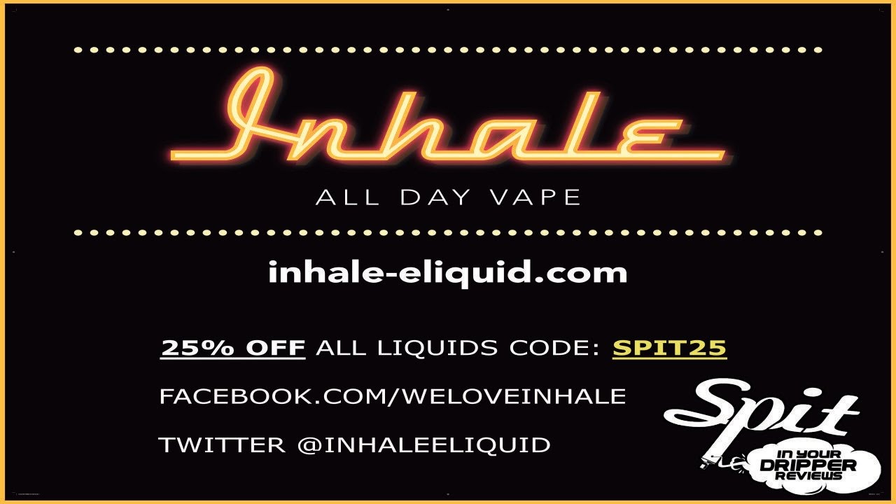 E-JUICE REVIEW - INHALE E-LIQUID (FULL RANGE)