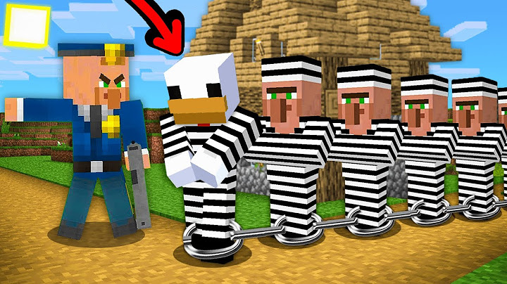 TOUT les Villageois ont été EMPRISONÉS dans mon Village Minecraft !