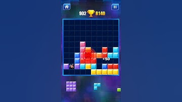 ASMR Tetris Block Puzzle Gameplay #shorts #asmr #relaxing #satisfying #153