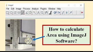 How to calculate/determine Area of image using ImageJ Software || Area analysis by ImageJ Software