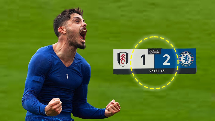 Chelsea’s Most DRAMATIC Last-Minute Goals!