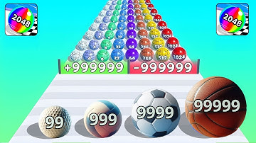 Ball Run 2048 , Sandwich Runner, Juice Run - Play Tiktok Mobile Games Latest Update Levels MSQDA