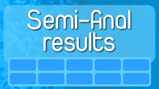 Undiscovered Song Contest #4 - Semi-finals Result Presentation