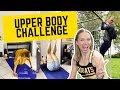Upper body challenge pushups pullups and rollups  30 day transformation
