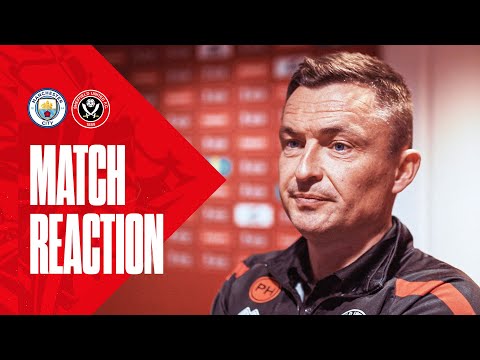 Paul Heckingbottom | Match Reaction | Manchester City 3-0 Sheffield United FA Cup Semi-Final