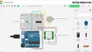 PIR SENSOR monitoring system using Arduino and Node MCU
