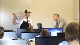 FOOD VENDOR IN THE CLASSROOM PRANK!